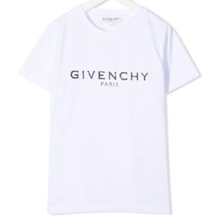 ジバンシィ(GIVENCHY)の【新作】ジバンシィ　シンプルロゴTシャツ　ホワイト　12(Tシャツ(半袖/袖なし))