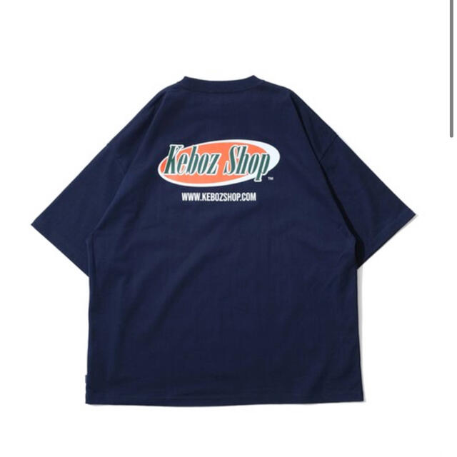 keboz FM S/S TEE 【NAVY】Tシャツ メンズのトップス(Tシャツ/カットソー(半袖/袖なし))の商品写真