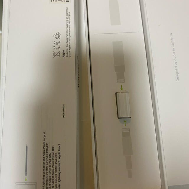 Apple(アップル)のApple pencil 第一世代　ペン先、コネクタ スマホ/家電/カメラのPC/タブレット(タブレット)の商品写真