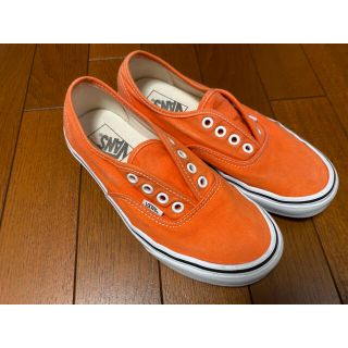 ヴァンズ(VANS)の🧡vans オレンジシューズ🧡(スニーカー)