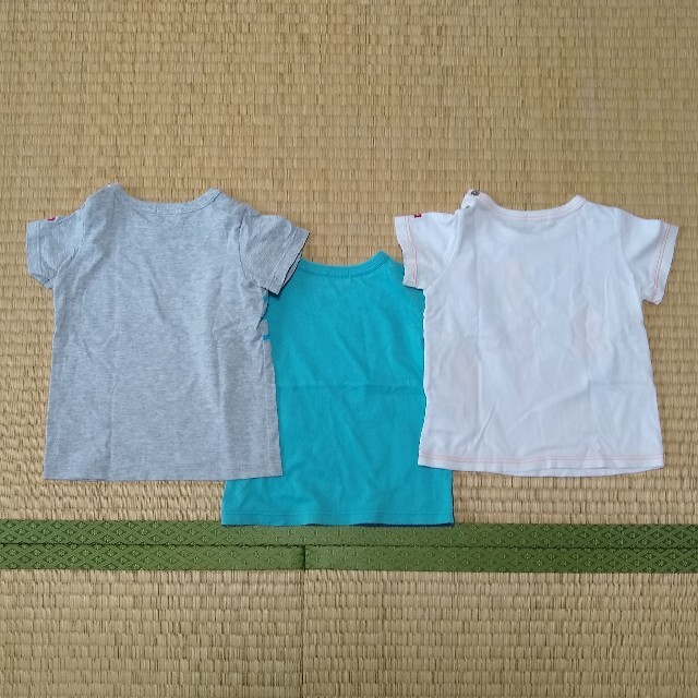 HOT BISCUITS(ホットビスケッツ)の80size　ホットビスケッツ　まとめ売り　半袖Tシャツ3着 キッズ/ベビー/マタニティのベビー服(~85cm)(Ｔシャツ)の商品写真