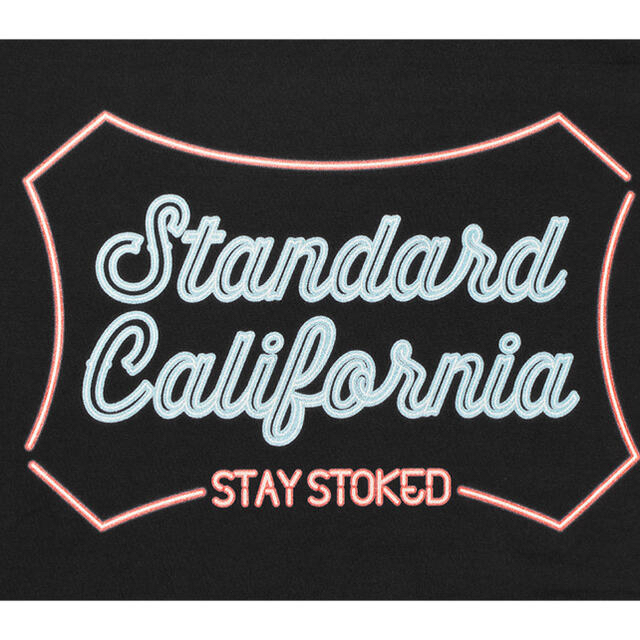 STANDARD CALIFORNIA(スタンダードカリフォルニア)の【即完売】SD Heavyweight Neon Sign Logo T Mサイ メンズのトップス(Tシャツ/カットソー(半袖/袖なし))の商品写真