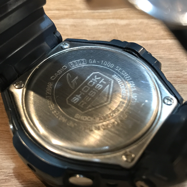 G-SHOCK(ジーショック)のUSED カシオ G-SHOCK GA-1000-2AJF（コックピット）箱無 メンズの時計(腕時計(アナログ))の商品写真