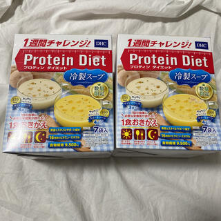 ディーエイチシー(DHC)のDHC プロテインダイエット diet 1週間チャレンジ 冷製スープ(ダイエット食品)