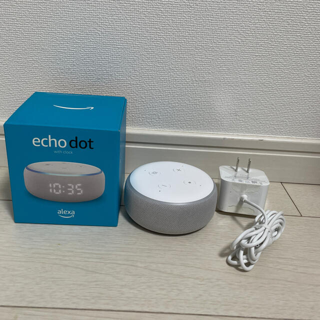 echo dot with clock