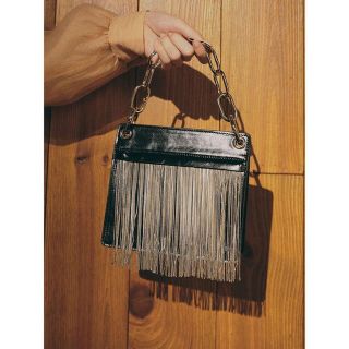 アメリヴィンテージ(Ameri VINTAGE)のUNDRESSED CHAIN FRINGE BAG(ハンドバッグ)