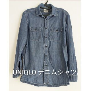 ユニクロ(UNIQLO)のユニクロデニムシャツ　Sサイズ(シャツ)