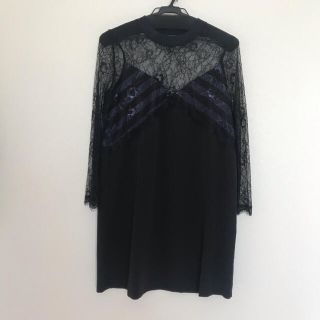 ザラ(ZARA)のZARA ミニワンピース　レース(ミニワンピース)