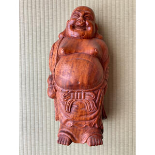 七福神　木彫　置物　縁起物(彫刻/オブジェ)