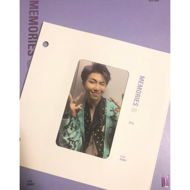 公式】BTS Memories 2018 メモリーズ トレカ ナムジュン RM