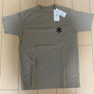 スノーピーク(Snow Peak)のスノーピーク　snowpeak プリントロゴTシャツ　サイズM　限定品　ベージュ(Tシャツ/カットソー(半袖/袖なし))