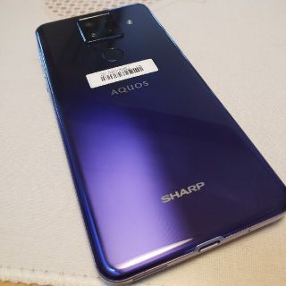 アクオス(AQUOS)のSHARP AQUOS sense4 plus 新品同様(スマートフォン本体)