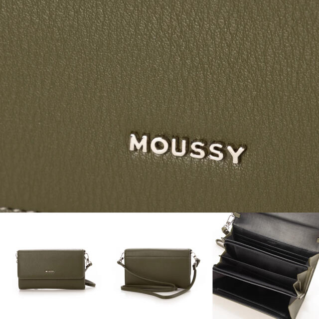 moussy(マウジー)のmoussy お財布ショルダーバック　新品！ レディースのファッション小物(財布)の商品写真