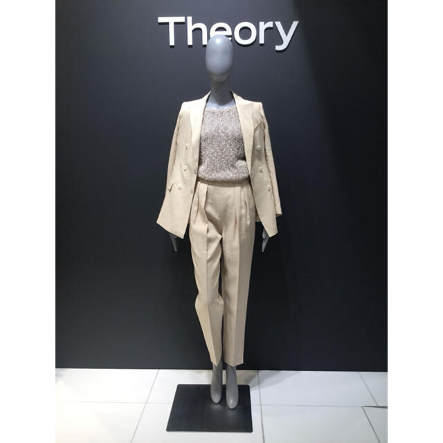 theory(セオリー)のTheory 19ss リネンテーパードパンツ レディースのパンツ(カジュアルパンツ)の商品写真