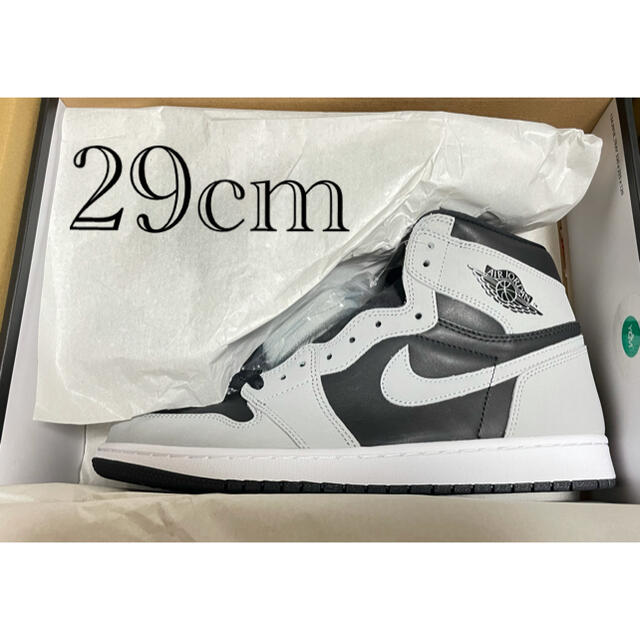 AIR JORDAN 1 HIGH OG "SHADOW 2.0" 29センチスニーカー