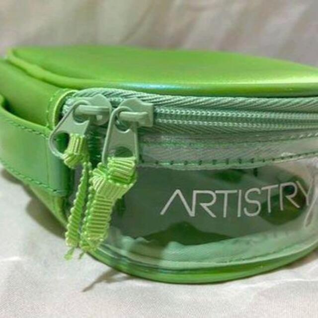 Amway(アムウェイ)の新品　Amway 化粧ポーチ　ビニールポーチ ARTISTRY コスメ/美容のメイク道具/ケアグッズ(メイクボックス)の商品写真