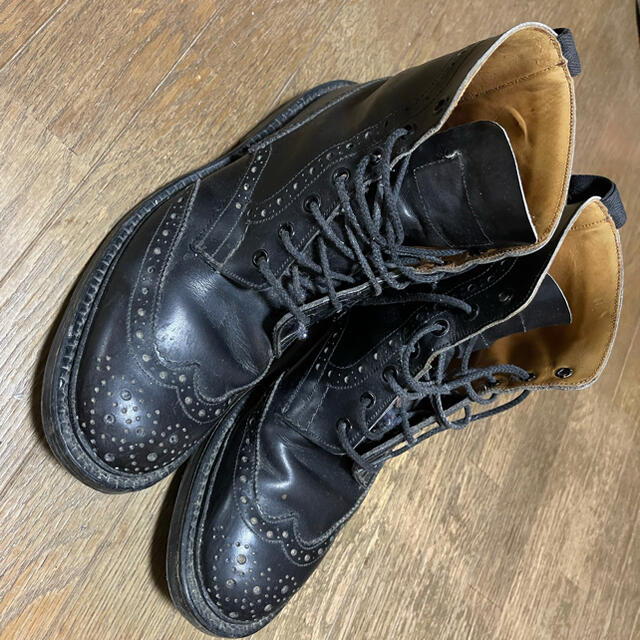 Trickers - トリッカーズ ウィングチップカントリーブーツの+gluout.com.br