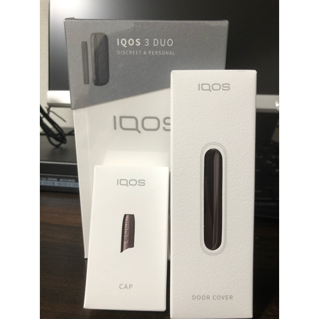 IQOS(アイコス)のiqos 3 duo ロー　タチバナ　セレクト　ベルベットグレー　本体 メンズのファッション小物(タバコグッズ)の商品写真