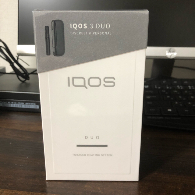 IQOS(アイコス)のiqos 3 duo ロー　タチバナ　セレクト　ベルベットグレー　本体 メンズのファッション小物(タバコグッズ)の商品写真