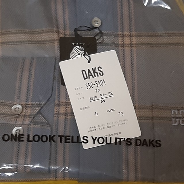 DAKS - DAKS LONDON長袖チェックシャツ ウール100%の通販 by ...