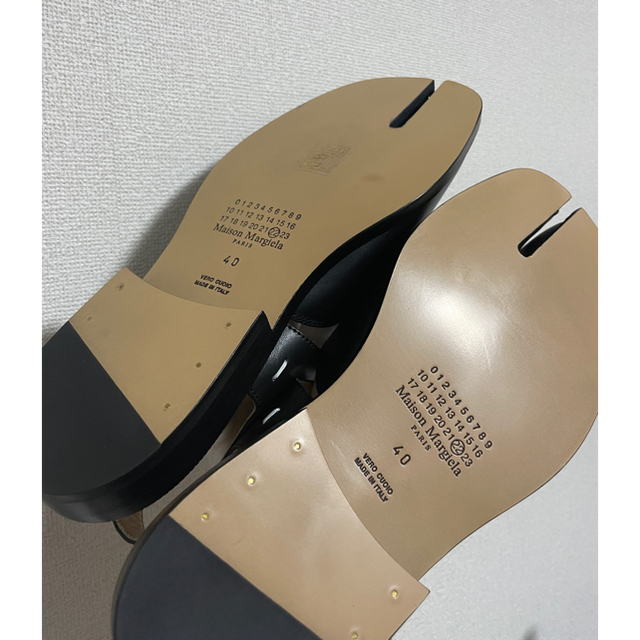 新品《 Maison Margiela 》カレンダー ロゴ サンダル 40