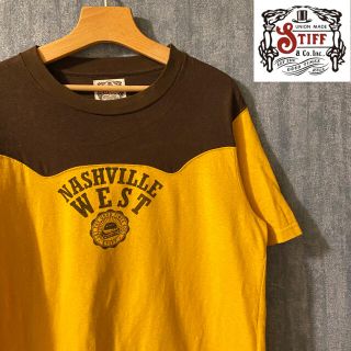 スティッフ(STIFF)のSTIFF NASHVILLE WEST 切り替え　半袖　Tシャツ(Tシャツ/カットソー(半袖/袖なし))