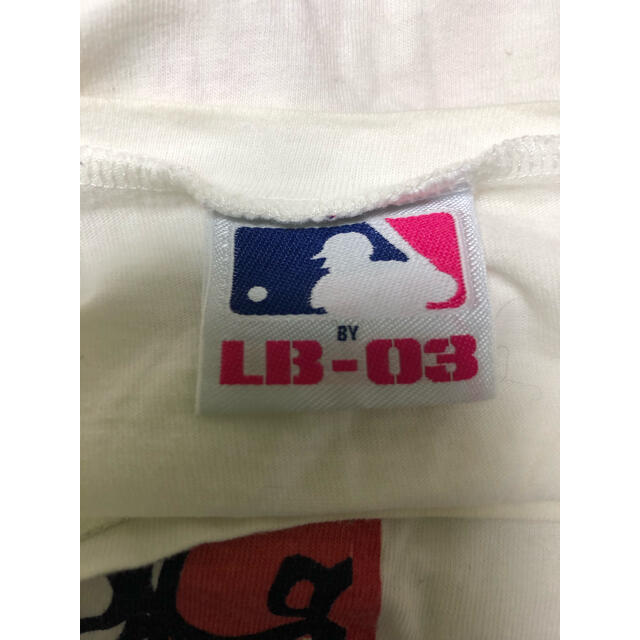 LB-03(エルビーゼロスリー)のLB-3 ハローキティコラボTシャツ　MLB ニューヨークヤンキース レディースのトップス(Tシャツ(半袖/袖なし))の商品写真