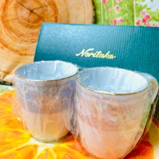 ノリタケ(Noritake)の来週で出品終了 ●ノリタケ食器　ペアマグカップセット●(グラス/カップ)