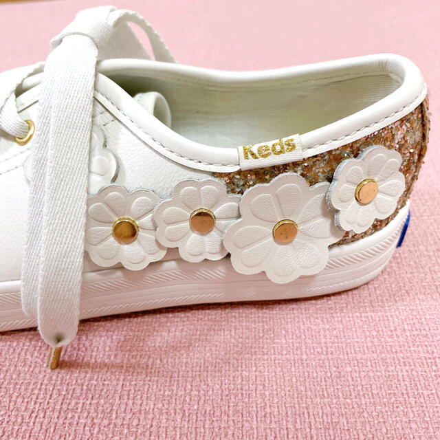 kate spade new york(ケイトスペードニューヨーク)のkeds×ケイトスペード スニーカー US5 レディースの靴/シューズ(スニーカー)の商品写真