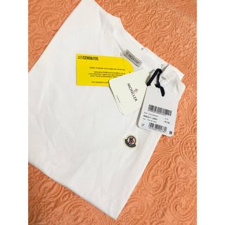 モンクレール(MONCLER)の新品　モンクレール　Tシャツ　白(Tシャツ(半袖/袖なし))