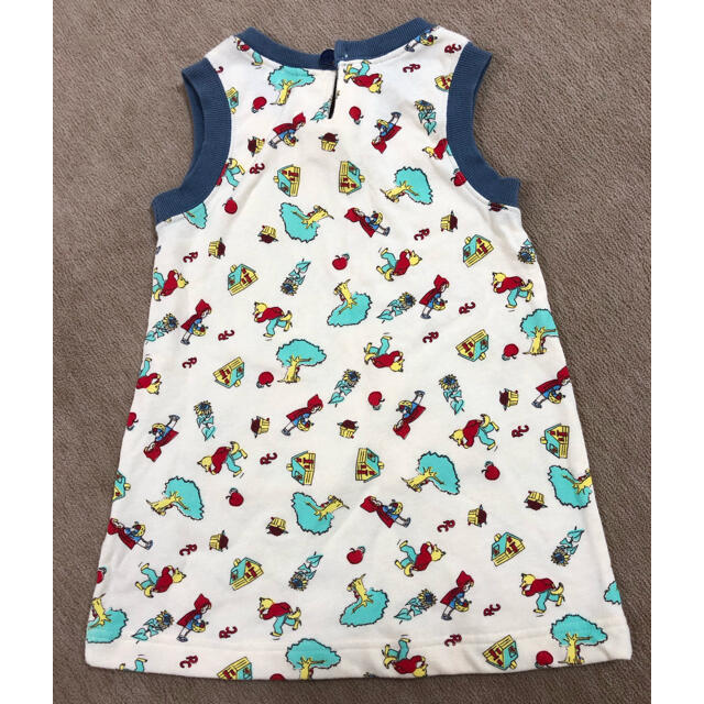 Combi mini(コンビミニ)のワンピース　女の子　90 キッズ/ベビー/マタニティのキッズ服女の子用(90cm~)(ワンピース)の商品写真