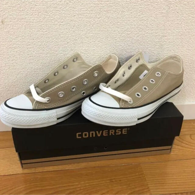 CONVERSE(コンバース)の【新品・送料無料】 コンバース オールスター スニーカー 23cm ベージュ レディースの靴/シューズ(スニーカー)の商品写真