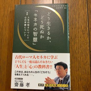 どう生きるか どう死ぬか セネカの智慧 超訳人生の短さについて心の平静についての通販 By ツリーのお店 ラクマ