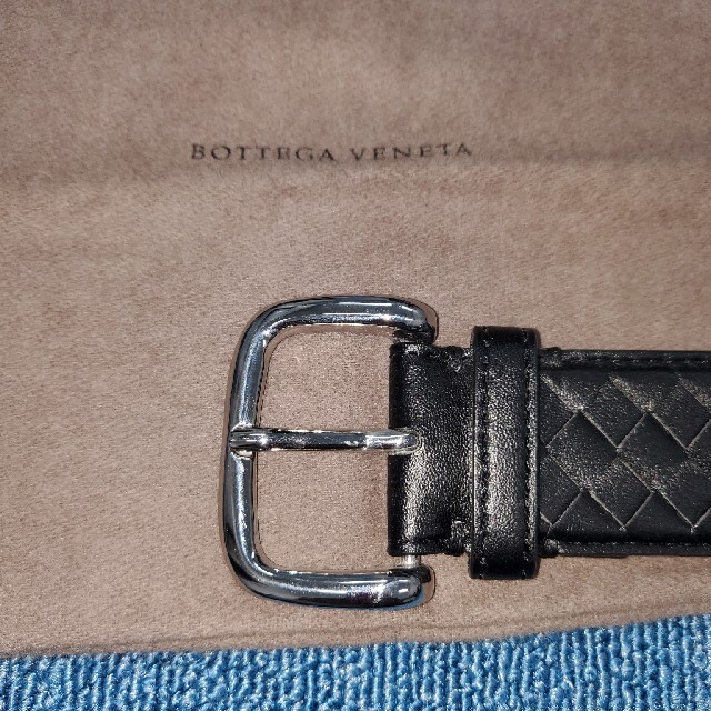 Bottega Veneta(ボッテガヴェネタ)のいぇん様専用ボッテガヴェネタBOTTEGA VENETA メンズベルト　中古美品 メンズのファッション小物(ベルト)の商品写真