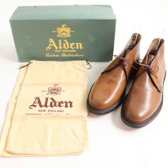 Alden - 1993年製　デッドストック　alden ウイスキーコードバン　 BEAMS別注