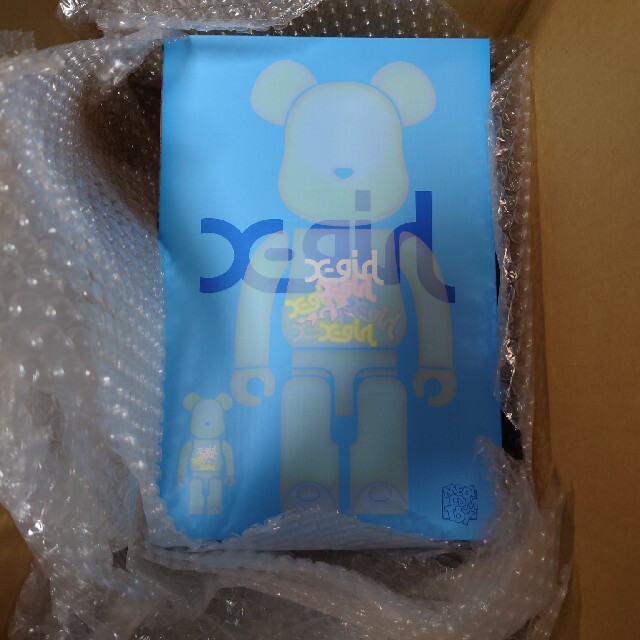 MEDICOM TOY(メディコムトイ)のBE@RBRICK X-girl 2021 100％ & 400％ エンタメ/ホビーのフィギュア(その他)の商品写真