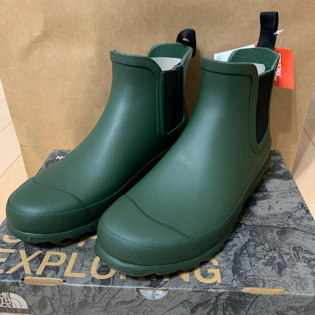 新品】ノースフェイス レインブーツ - レインブーツ/長靴