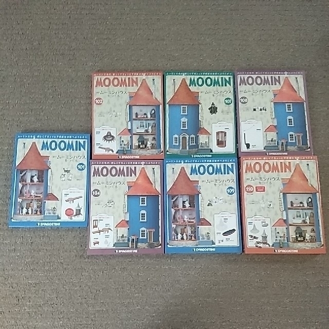 欠番あり ムーミンハウスをつくる 水遊び小屋 ディアゴスティーニ 欠番あり ムーミンハウスをつくる 水遊び小屋 ディアゴスティーニ