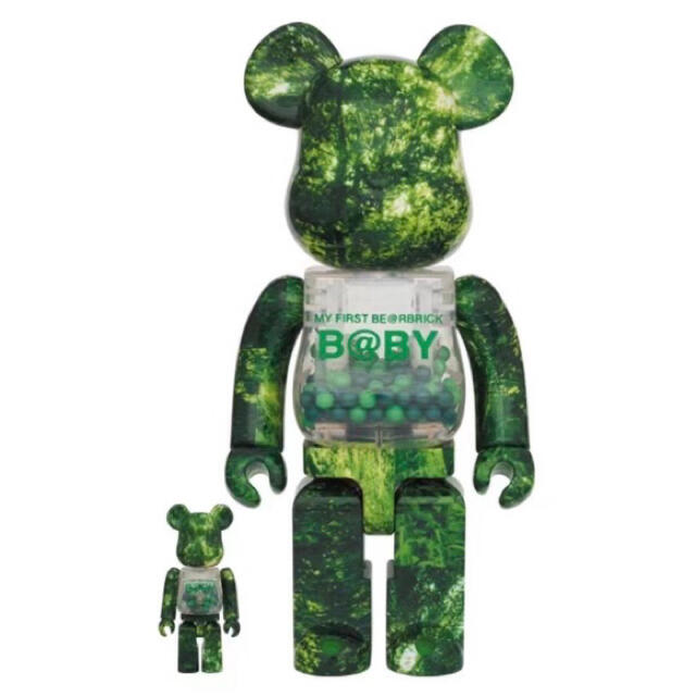 MY FIRST BE@RBRICK B@BY FOREST GREEN