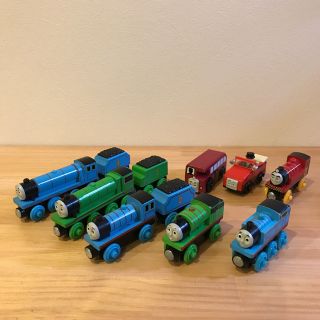 木製トーマス　まとめ売り！(電車のおもちゃ/車)