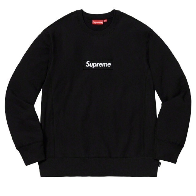 Medium★美品★ 18AW Supreme Box logo Crewne  Mサイズ