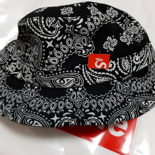 Supreme(シュプリーム)のSupreme Bandana Crusher black  s/m メンズの帽子(ハット)の商品写真