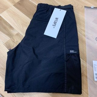 ダブルタップス(W)taps)のWTAPS 21ss Ｌサイズ　UDT SHORTS ブラック　(ショートパンツ)