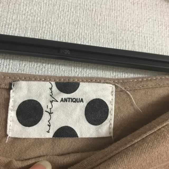 antiqua(アンティカ)のアンティカ＊袖デザイントップス レディースのトップス(カットソー(半袖/袖なし))の商品写真