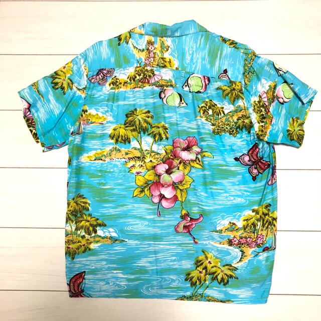 Sun Surf(サンサーフ)の【美品】アロハシャツ California rainbow L メンズのトップス(シャツ)の商品写真