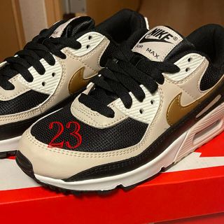 ナイキ(NIKE)のNIKE W AIR MAX 90 "GRAY BEIGE"DB9578-001(スニーカー)