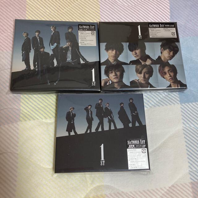 SixTONES 1ST 3形態セット - 邦楽 SixTONES 1ST 3形態セット - 邦楽