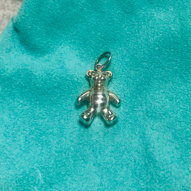 Tiffany ティファニー ネックレス テディベア チャーム シルバー クマ | フリマアプリ ラクマ