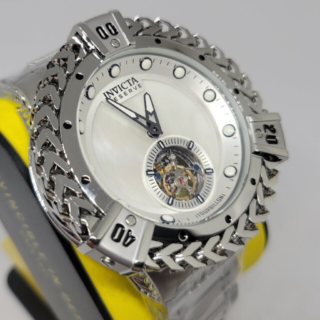 Invicta 53mm リザーブ ボルト ヘラクレス トゥールビヨン MOP