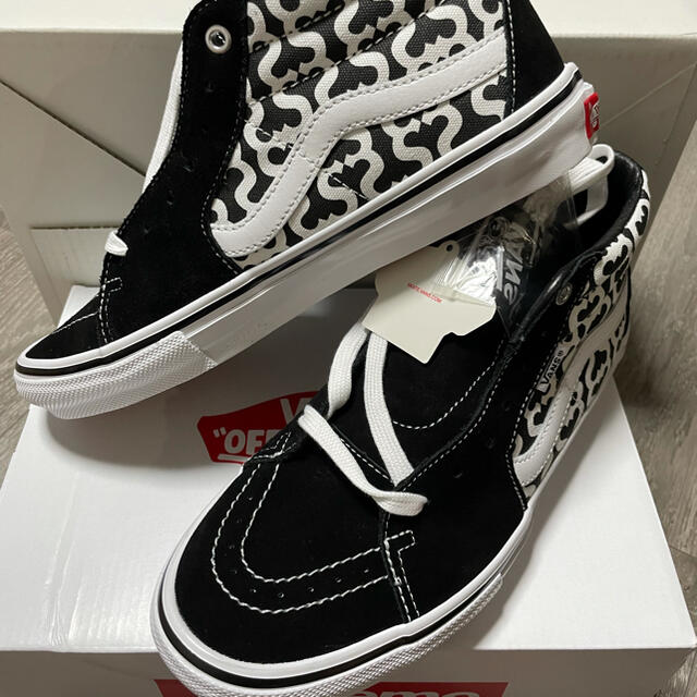 supreme vansMonogramSLogoSkateGrossoMid②